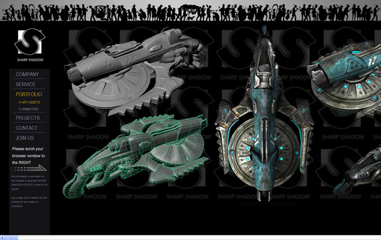 Sharp Shadow Studio��ҳ���